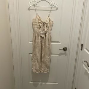 Beautiful Striped Midi Dress